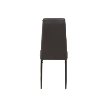 Стілець N-66-2 коричневий + чорний