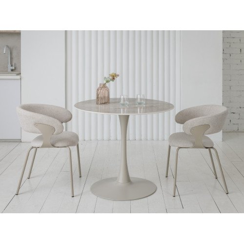 Стіл обідній T-325 містік грей + капучино Стіл обідній T-325 містік грей + капучино