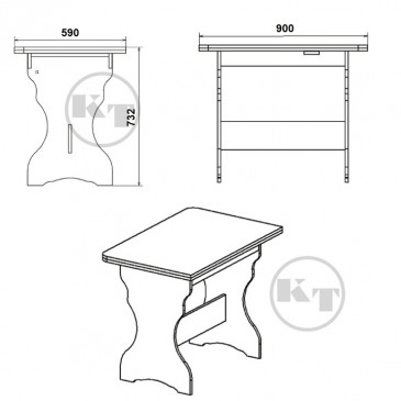 Кухонний стіл КС-3